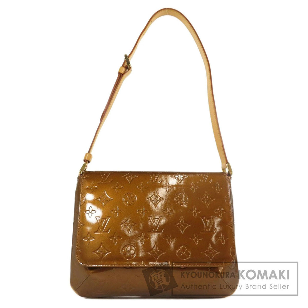 Louis Vuitton Thompson Street Leather Shoulder Bag Brown